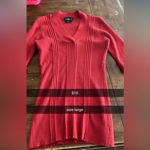 size large, barely worn